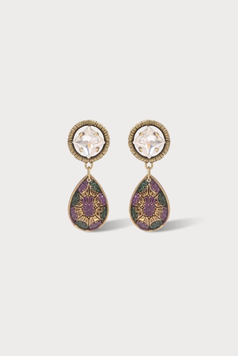 Boucles d'oreilles COSMOS