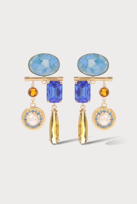 Boucles d'oreilles HALO GOUTTE gold